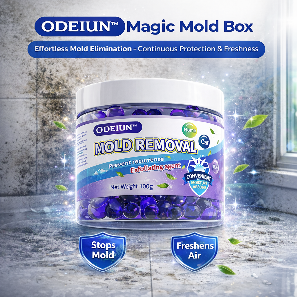 ACHETEZ 1, OBTENEZ 3 - Boîte Magique Anti-Moisissures ODEIUN™ ✨ Éliminez la moisissure et les odeurs instantanément ! 🏠 Purification de l'air 24h/24 et 7j/7 et Défense contre l'humidité