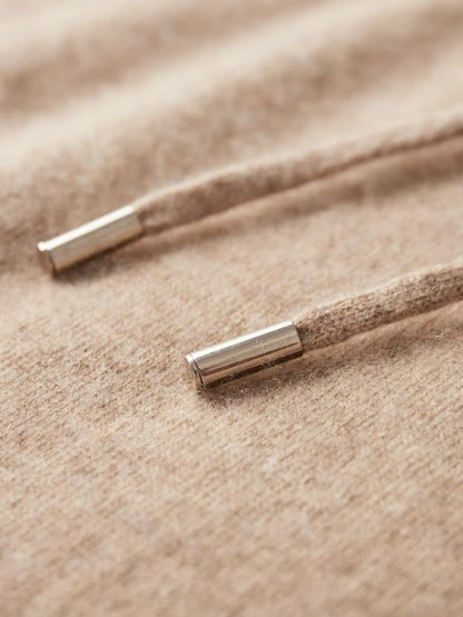 100% Cashmere Hooded Sweater - Cross & Crown