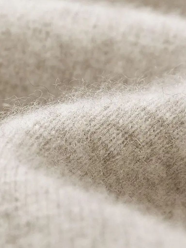 100% Merino Wool V Neck Knitwear Cardigan Sweater - Cross & Crown