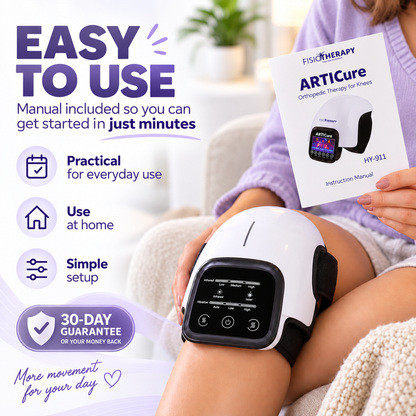 Advanced 4-in-1 Knee Therapy for Daily Comfort & Mobility