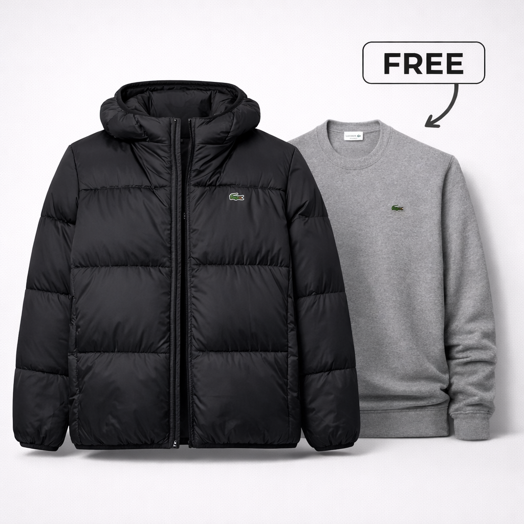 L&C Men's Puffer Jacket + FREE SWEATER