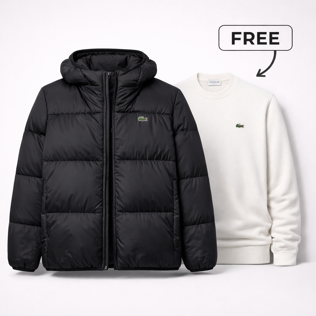 L&C Men's Puffer Jacket + FREE SWEATER