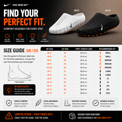NIKE MIND 001™ | Limited Stock + 50% OFF