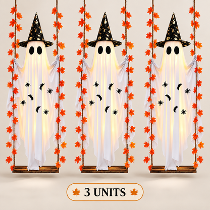 GhostSwing – 5.4FT Light-Up Halloween Ghost