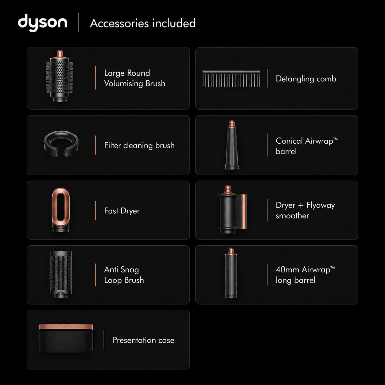 DY Airwrap i.d.™ multi-styler and dryer - Straight+Wavy