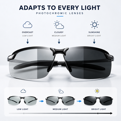 Paleshy™ Adaptive Polarized Sunglasses