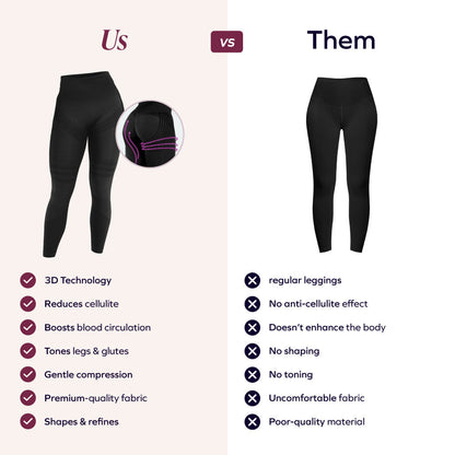 3D Anti-Cellulite Leggings