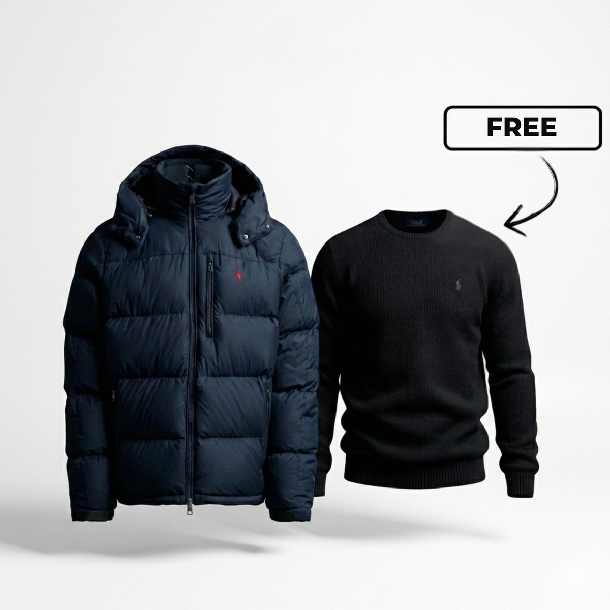R&L GORHAM DOWN JACKET + FREE SWEATER