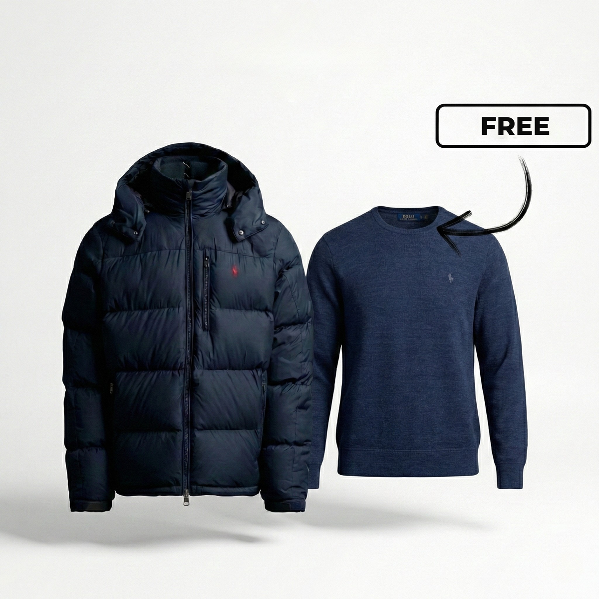 R&L GORHAM DOWN JACKET + FREE SWEATER