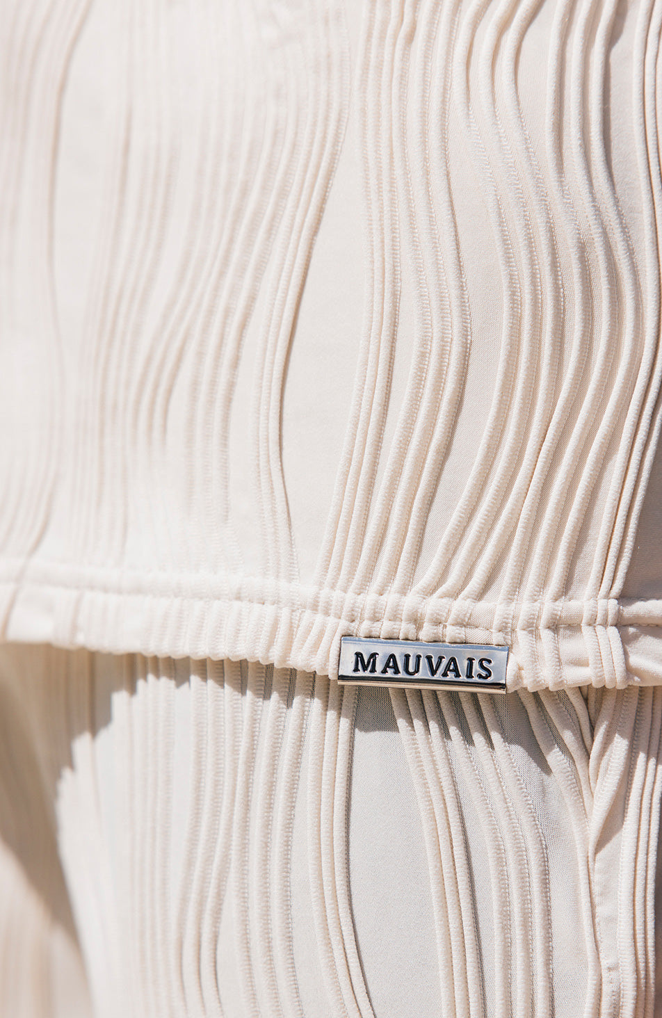 Relaxed Fit Wave Shirt in Stone