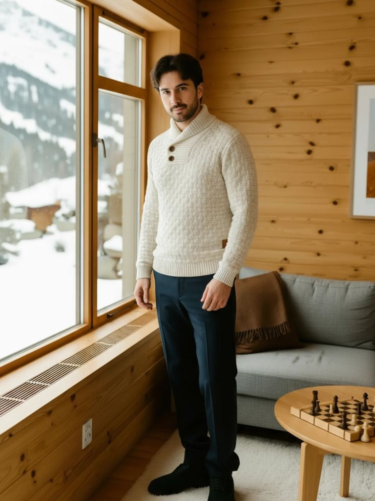 Tailored Knitwear Pullover - Cross & Crown