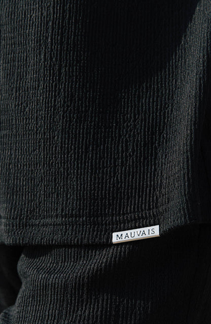 Eivissa Relaxed Fit Shirt in Black