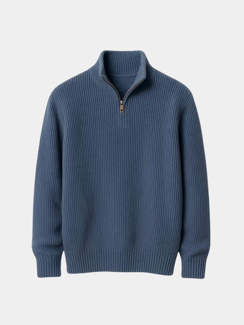 Classic Highland Quarter-Zip Sweater - Cross & Crown