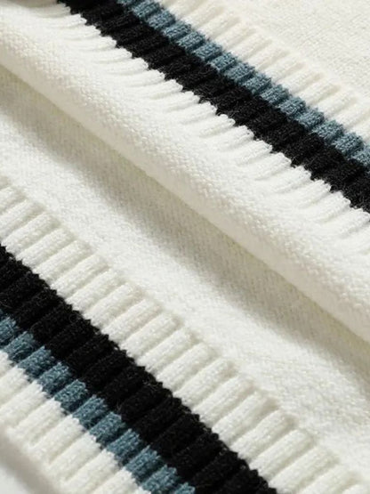 Classic V-Neck Sweater - Cross & Crown