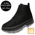 Black Wool-cushioned (3.95" / 10 cm)