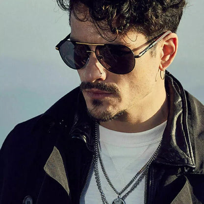 H.D Maverick Aviator Sunglasses