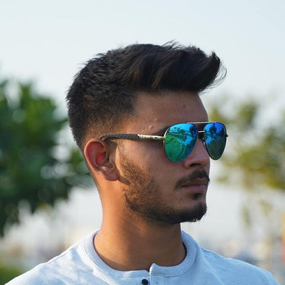 H.D Maverick Aviator Sunglasses