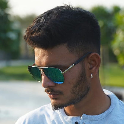 H.D Maverick Aviator Sunglasses