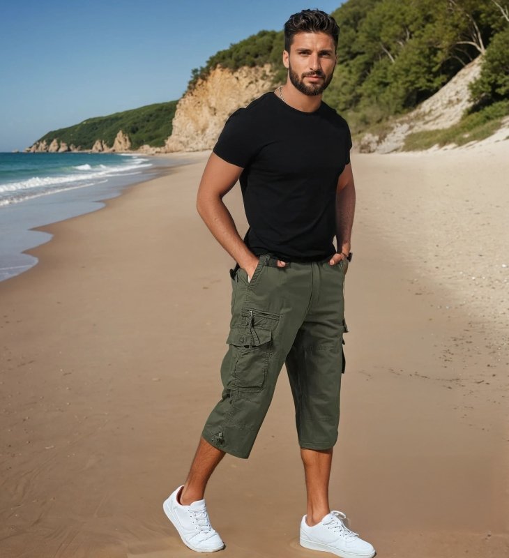 H.D Molecule 3/4 Shorts