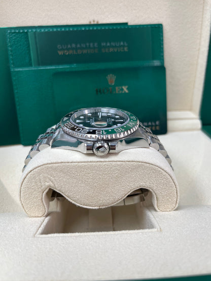 Rolex GMT-Master II With A Green And Black Bezel "SPRITE" (Reference # 126720VTNR)