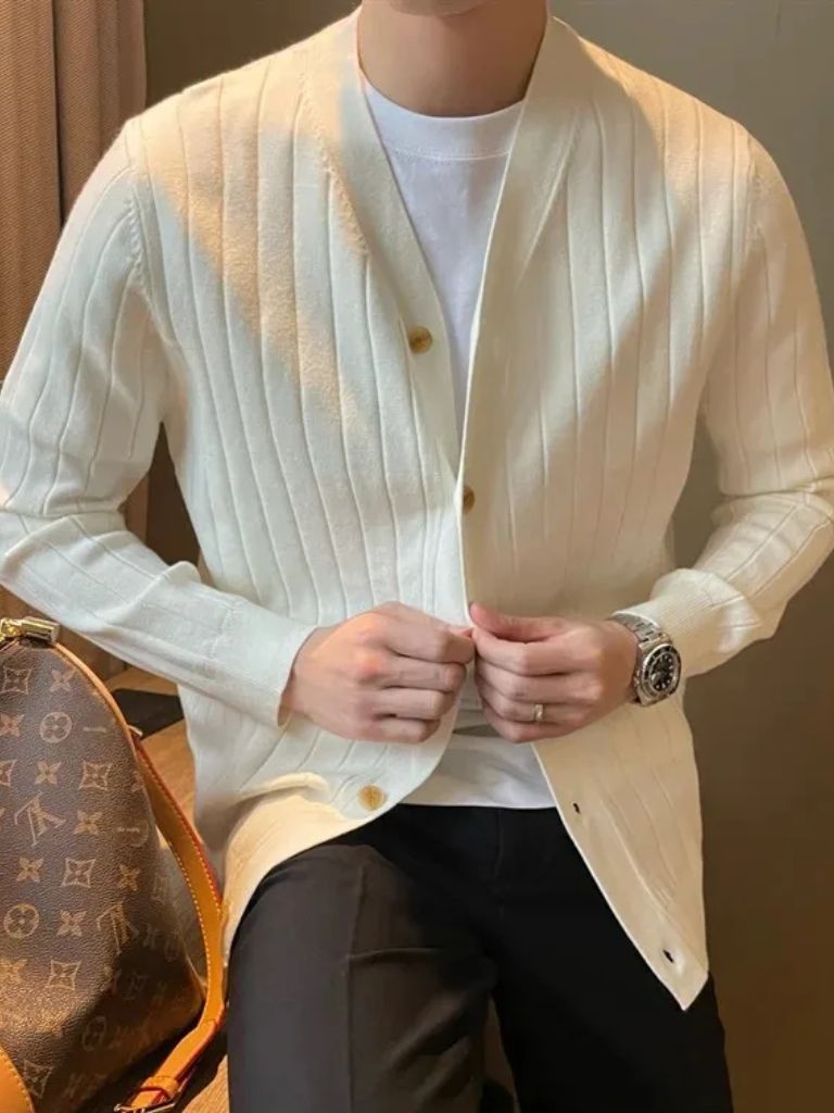 Knit Casual Cardigan - Cross & Crown