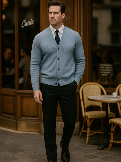 Knit Casual Cardigan - Cross & Crown