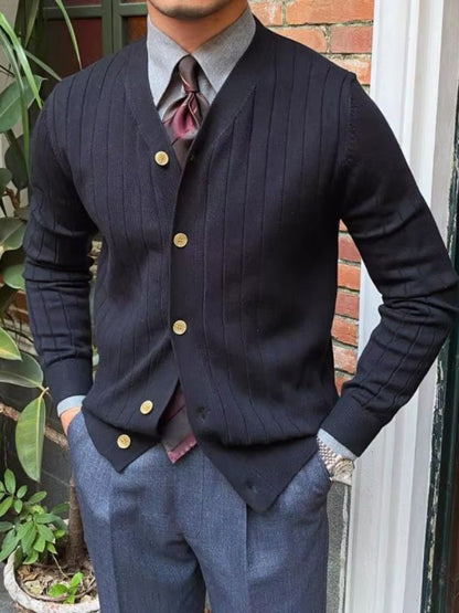 Knit Casual Cardigan - Cross & Crown