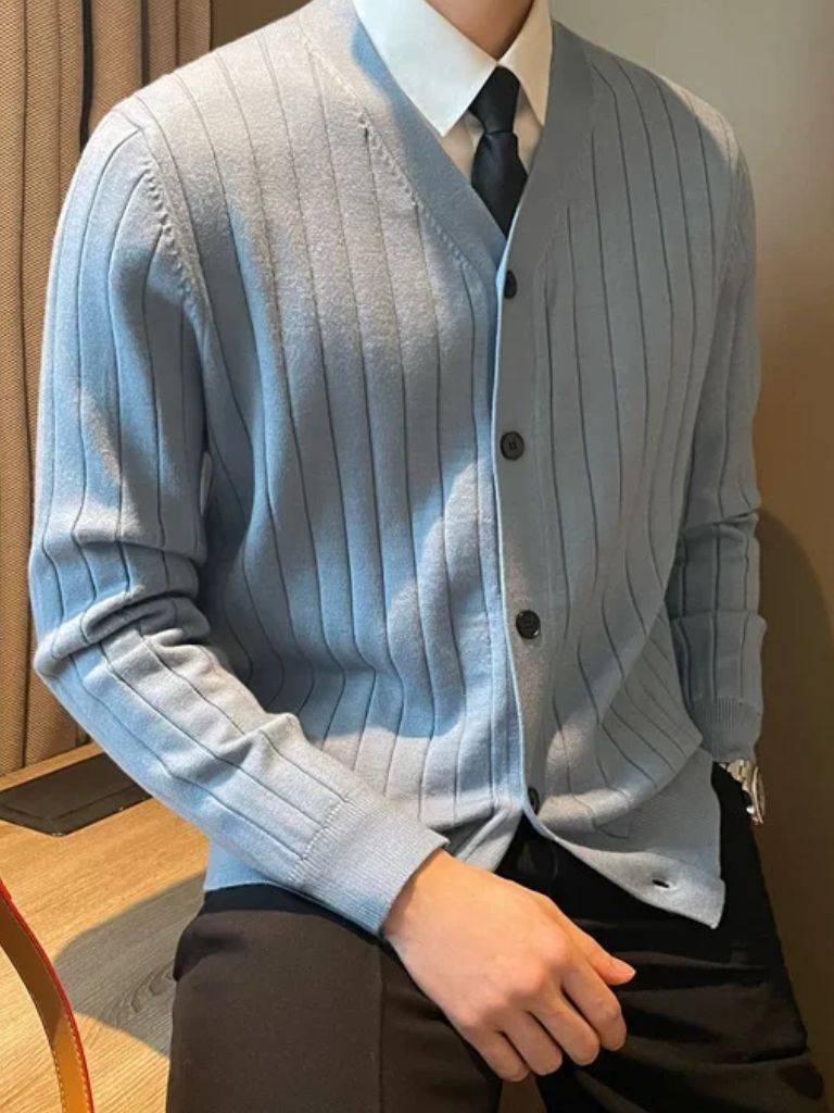 Knit Casual Cardigan - Cross & Crown