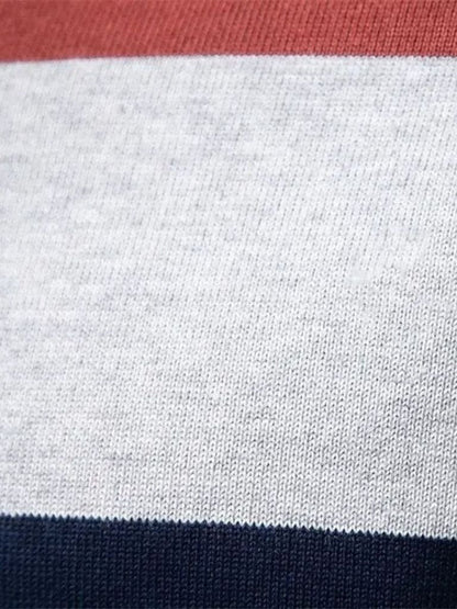 Knit Color Half Zip Knitwear - Cross & Crown