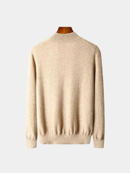 Merino Half Zip Sweater - Cross & Crown