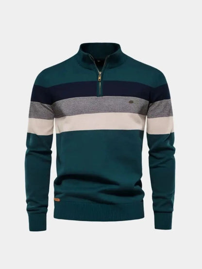 Minimalist High Collar Sweater - Cross & Crown