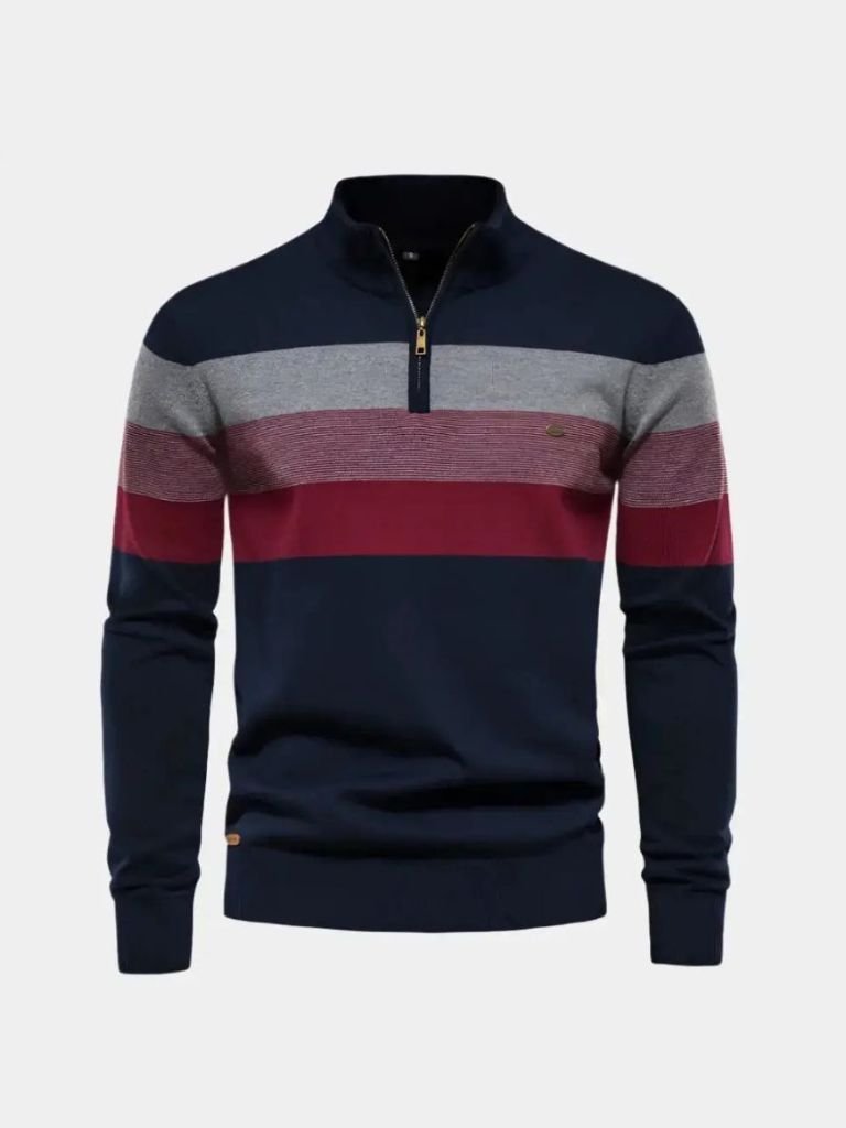 Minimalist High Collar Sweater - Cross & Crown