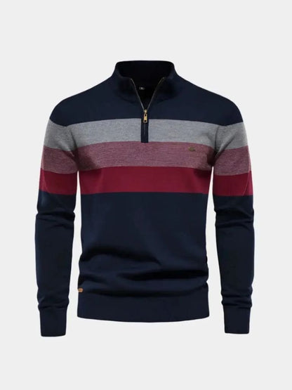 Minimalist High Collar Sweater - Cross & Crown