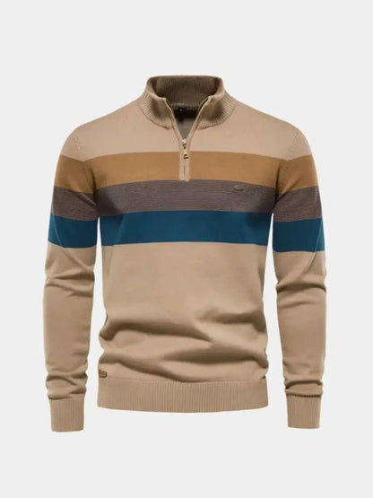 Minimalist High Collar Sweater - Cross & Crown