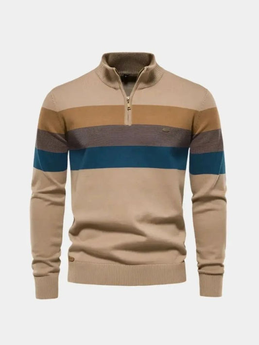 Minimalist High Collar Sweater - Cross & Crown