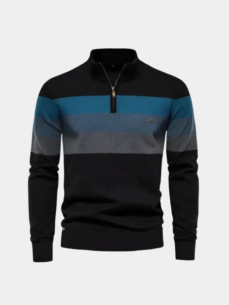 Minimalist High Collar Sweater - Cross & Crown