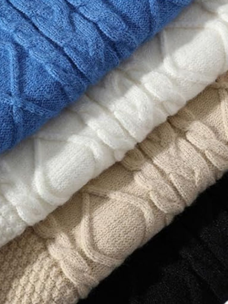 Minimalist Textured Sweater - Cross & Crown