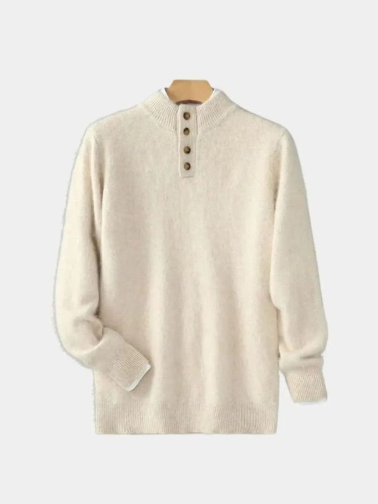 Timeless Luxe Cashmere Pullover - Cross & Crown