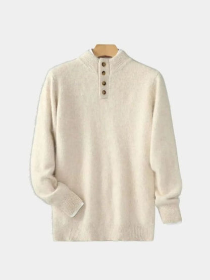 Timeless Luxe Cashmere Pullover - Cross & Crown