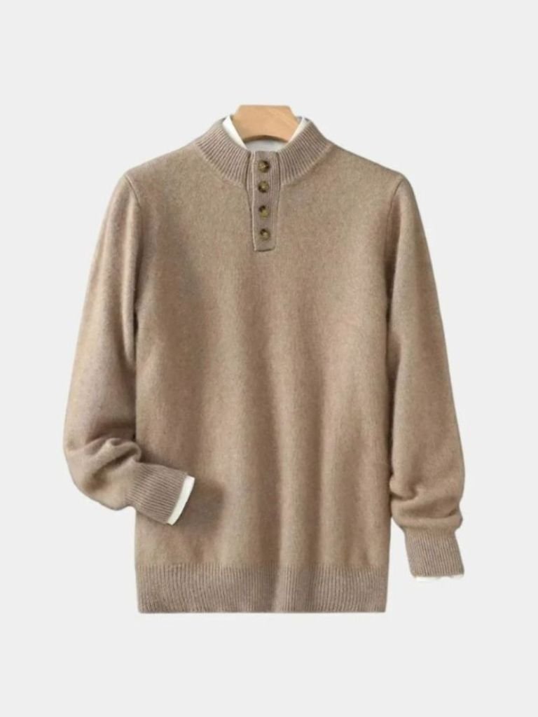 Timeless Luxe Cashmere Pullover - Cross & Crown