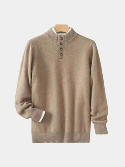 Timeless Luxe Cashmere Pullover - Cross & Crown