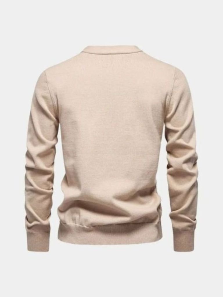 V Neck Knitwear Cardigan - Cross & Crown