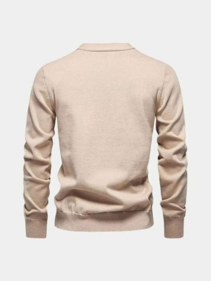 V Neck Knitwear Cardigan - Cross & Crown